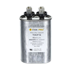 DIVERSITECH Diversitech tocf15 Motor Run Capacitor 15 Mfd 440/370V