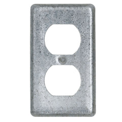 DIVERSITECH Diversitech 620-252 Flat Duplex Steel Receptacle Cover