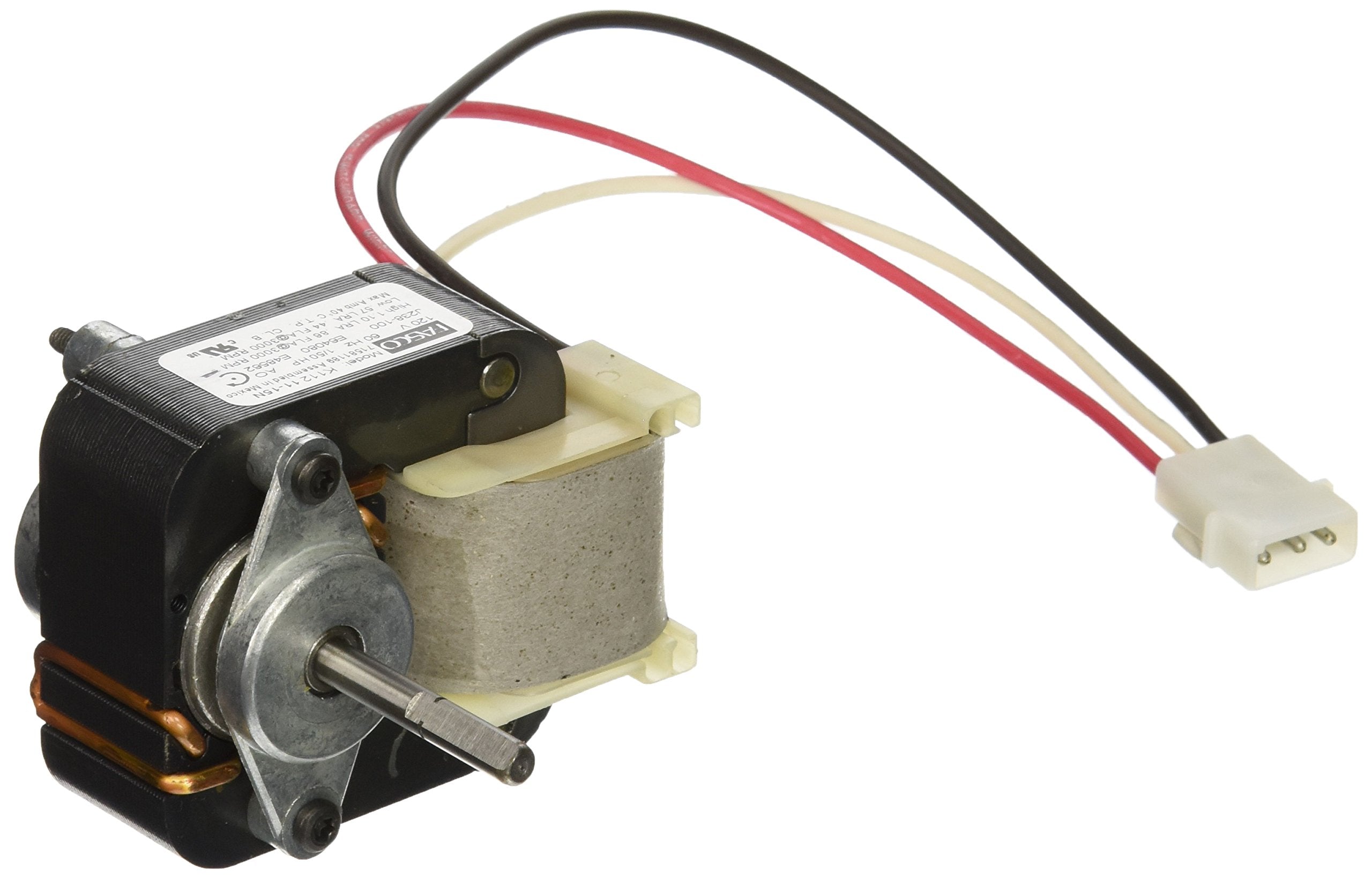 FASCO Fasco K112 C-Frame Motor, 1/50 HP, 3000 RPM, 120V, OAO