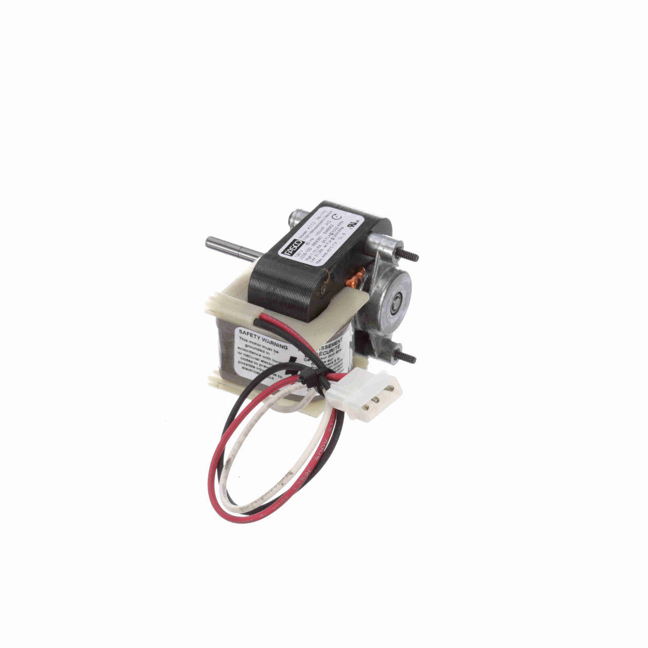 FASCO Fasco K112 C-Frame Motor, 1/50 HP, 3000 RPM, 120V, OAO