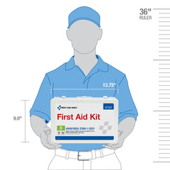 FIRST AID ONLY First Aid Only 91347 First Aid Kit 50 Person ANSI Compliant Class B Metal Case