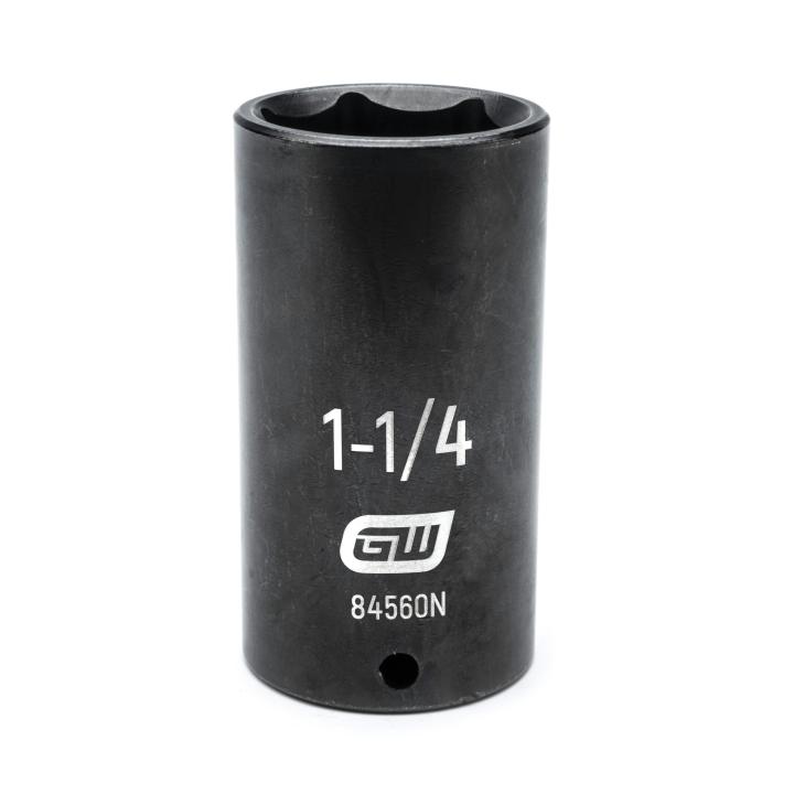 GEARWRENCH Gearwrench 84560n 1/2 inches Drive 6 Point 1-1/4 inches Deep Impact Socket