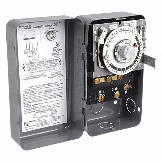 PARAGON ELECTRIC Paragon Electric 8045-20 Commercial Defrost Timer 208/240V