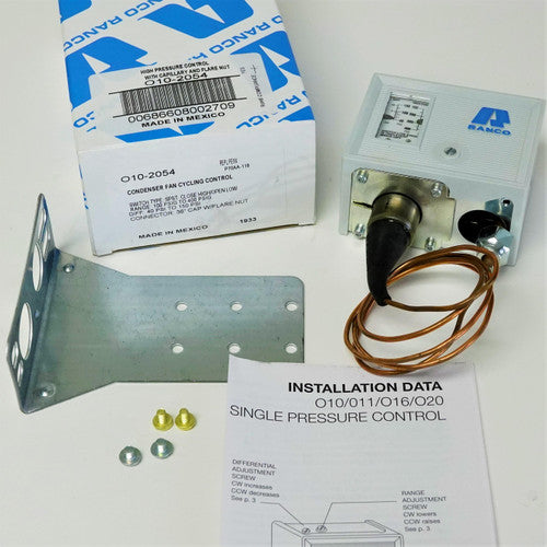 RANCO Ranco O10-2054 Pressure Control - Fan Cycle 100 to 400 PSIG