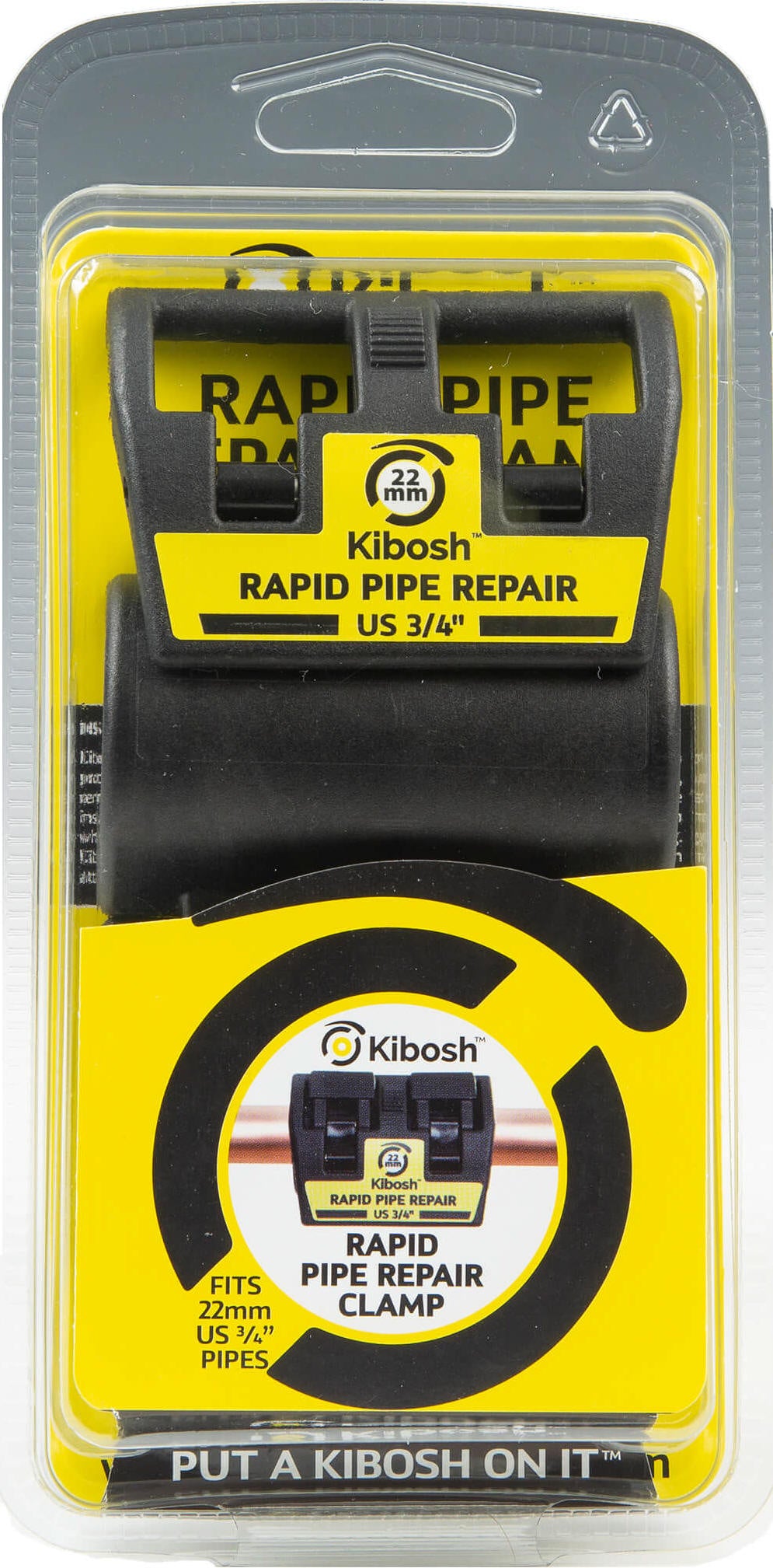 ROTHENBERGER Rothenberger 80012 Kibosh 3/4 in. 185F 3 in. Repair Clamp