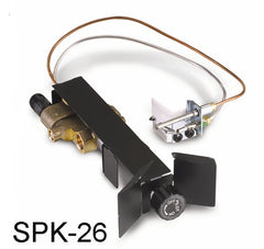 RH PETERSON Rh Peterson G4-12P Real-Fyre G412P 12 inches Glowing Ember Vented Burner with Safety Pilot - Liquid Propane