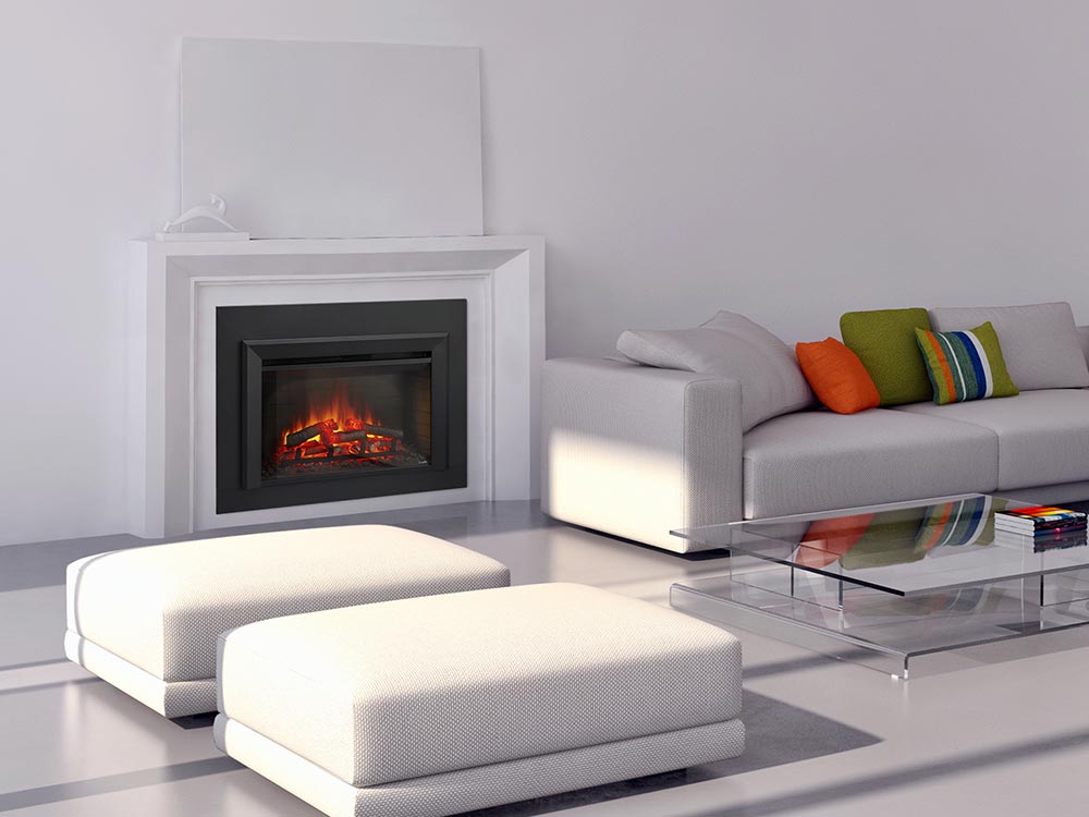 SIMPLIFIRE Simplifire SF-INS30 Electric Fireplace Insert 30-Inch 1500W Heater
