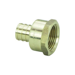 VIEGA Viega 46333 Pureflow Brass Crimp Adapter 1/2 in X 1/2 in