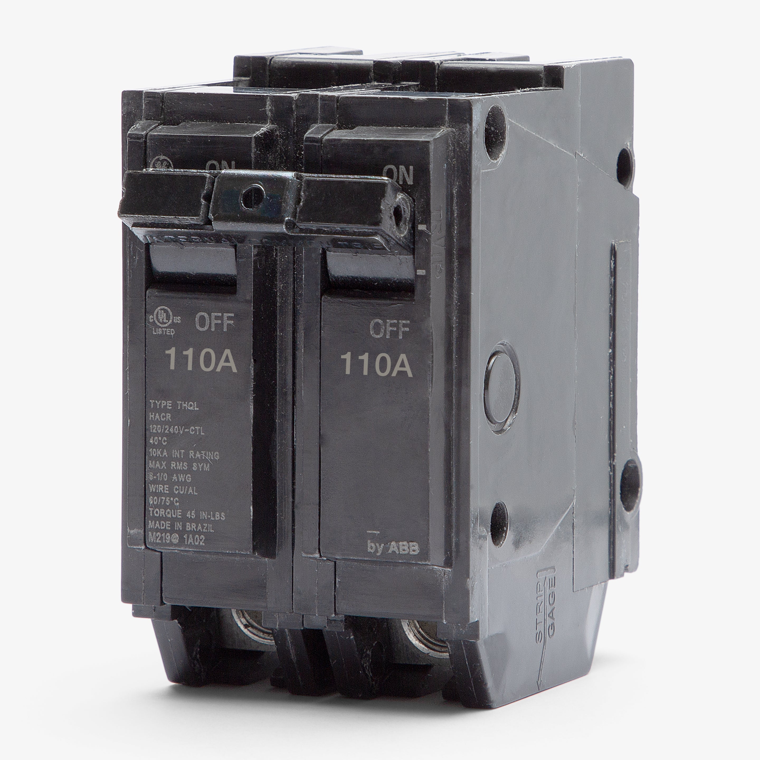 ABB Abb thql21110 q line circuit breaker 110 a