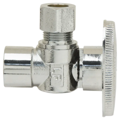 Brasscraft Brasscraft PLB105XP Stop Valve 1/2 inchesx3/8 inches CPVC x Comp 1/4 Turn Angle