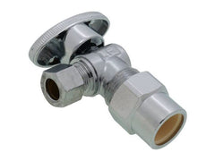 Brasscraft Brasscraft PLB105XP Stop Valve 1/2 inchesx3/8 inches CPVC x Comp 1/4 Turn Angle