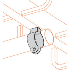 EATON Eaton B-Line BL1470 Conduit Hanger 7 Trade 3-In. Rigid/Emt With Bolt & Nut