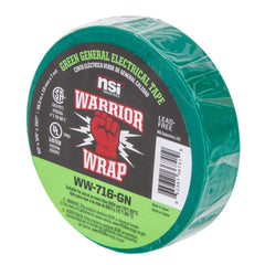 NSI INDUSTRIES Nsi Industries Ww-716-Gn Warriorwrap 7mil General Electrical Tape, 3/4 inches x 60ft