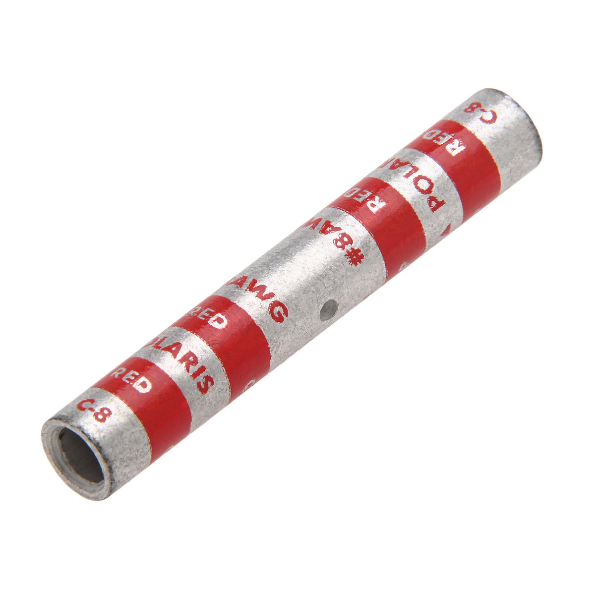 NSI INDUSTRIES Nsi Industries C-8 Tinned Copper Splice- Long Barrel, 8 Awg