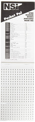 NSI INDUSTRIES Nsi Industries WMB-4 Pocket-Pal Book Wire Marker 1, 2, 3