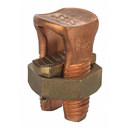 NSI INDUSTRIES Nsi Industries N-3/0 Split Bolt Copper 2 SOL-3/0 STR
