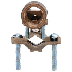 NSI INDUSTRIES Nsi Industries EG-5 Ground Clamp with Adapter for Rigid Conduit, 1/2 inches Conduit Hub Size, 1/2 inches - 1 inches Water Pipe Size, 10 sol - 2/0 str Ground Wire Range