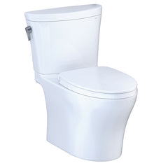TOTO Toto MS448124CEMFG#01 Aquia IV Arc Two-Piece Elongated Dual Flush 1.28 and 0.8 GPF Universal Height Toilet MS448124CEMFG#01