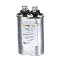 DIVERSITECH Diversitech tocf15 Motor Run Capacitor 15 Mfd 440/370V