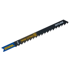 IRWIN Irwin 25834862 U-shank Jig Saw Blade 6 Tpi 4 Inch 2 Pack