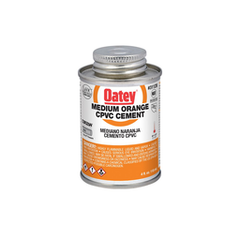 OATEY Oatey 31128 Cpvc Medium Body Orange Cement 4 Oz
