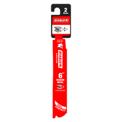 DIABLO Diablo ds0614bf2 Bi-metal Recip Blade 6in 14/18 Tpi 2-pack