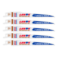 LENOX Lenox 656r 6 Ro Reciprocating Saw Blade 6 Tpi Bimetal