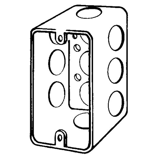 APPLETON Appleton 4SSLD-1/2 4 x 2-1/2 Inch Handy Drawn Box
