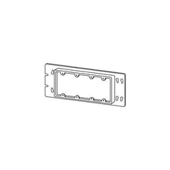 APPLETON Appleton 4GC75N Gang Box Cover 4-Gang Raised: 3/4 inches