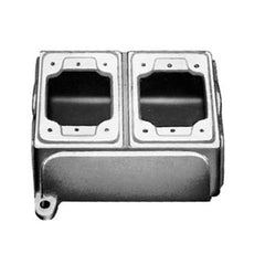 APPLETON Appleton FDB-2L FDB 2-Gang Malleable Iron Device Box
