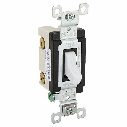 HUBBELL Bryant 4802W ac switch 15A 120/277V