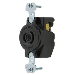 HUBBELL Bryant 7210B flush receptacle 20A 250V L2-20R