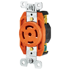 HUBBELL Bryant 72130IG Locking Receptacle 30A 120/208V L21-30R