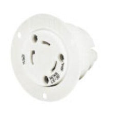 HUBBELL Bryant 70730ER Locking Flanged Receptacle 30A 277V L7-30R