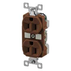 HUBBELL Bryant BRY5262BCR Duplex Receptacle 15A 125V 5-15R