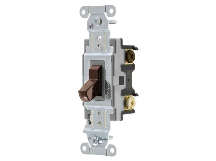 HUBBELL Bryant CSB320B wall switch 3-way locking no toggle