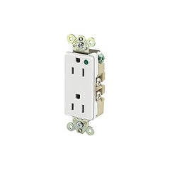 HUBBELL Bryant 9200w hospital grade receptacle 15A, 125V