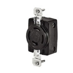 HUBBELL Bryant 7410 Locking Devices Flush Receptacle 20A 3-Phase Wye 120/208V AC