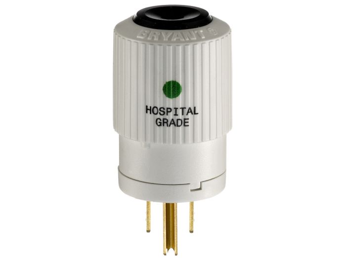 HUBBELL Bryant BRY8266NP straight blade plug 15A 125V