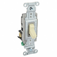 HUBBELL Bryant CSB315BI wall switch, 3-way, 15A 120/277V