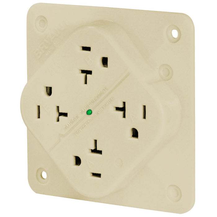 HUBBELL Bryant 21254SLA Quad Surge Suppression