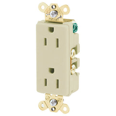 HUBBELL Bryant 9252I Style Duplex Receptacle 15A 125V 5-15R