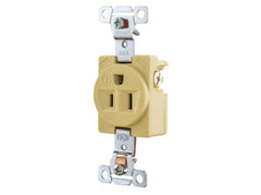 HUBBELL Bryant 5251I Receptacle Single 15A 125V 5-15R