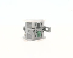 CARLO GAVAZZI Carlo Gavazzi PA2100/2 Contact Block, 1-NO Contact (SPST), Slow Action, 10A @ 250VAC