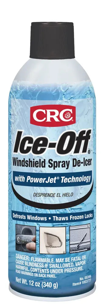 CRC Crc 05346 Ice-Off Windshield Spray De-Icer 12 Wt Oz