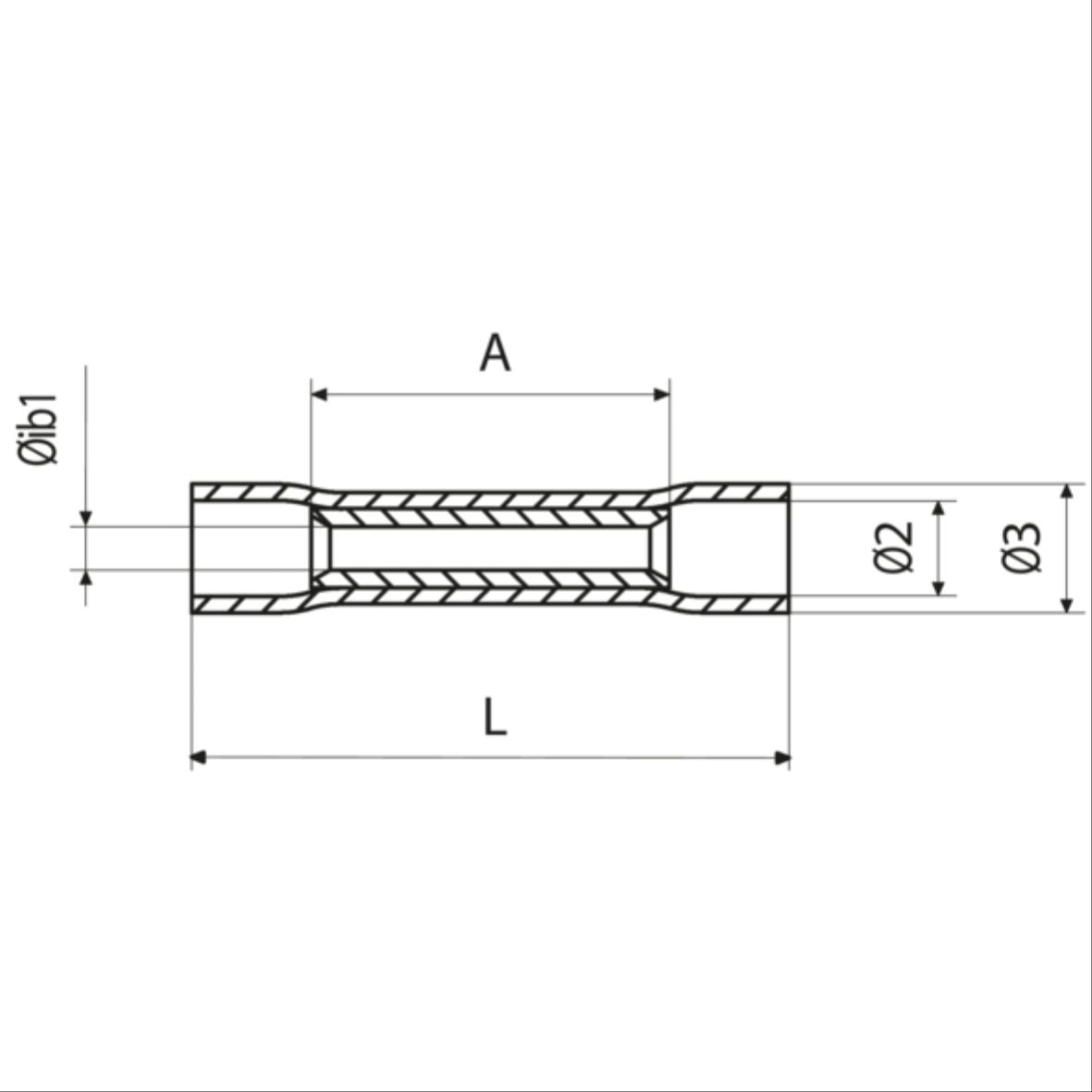 CEMBRE Cembre PL03-M Through Connector