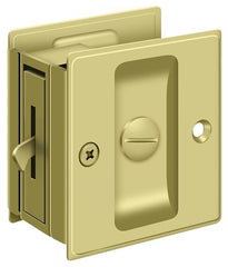 DELTANA Deltana SDL25U3 Pocket Lock Privacy Bright Brass