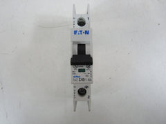 EATON Eaton FAZ-C40/1-NA-SP FAZ 40A, 1P, 240V AC, 48V DC, C-Curve, UL489