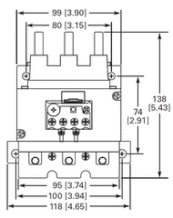 EATON Eaton XTOB125GC1 Overload Relay 95-125A
