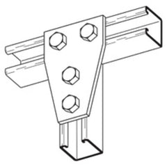 EATON Eaton B-Line B136GRN Gusset Plate (5.37 inches H x 3.5 inches L x 1.62 inches W)